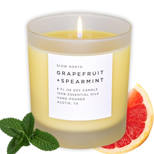 vela aromática de pomelo y menta