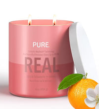 vela aromática flor de manzana