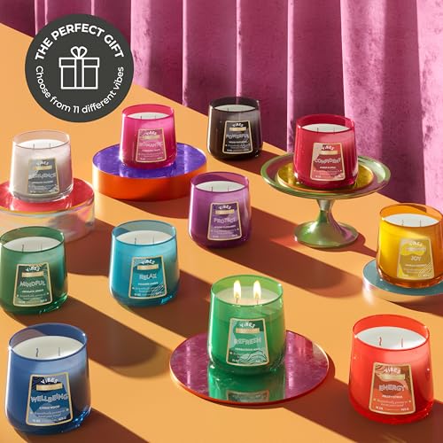 vela aromática para ambiente acogedor