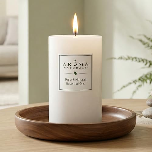 vela aromática para crear ambiente
