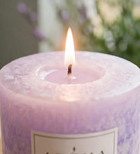 vela aromática para crear ambiente