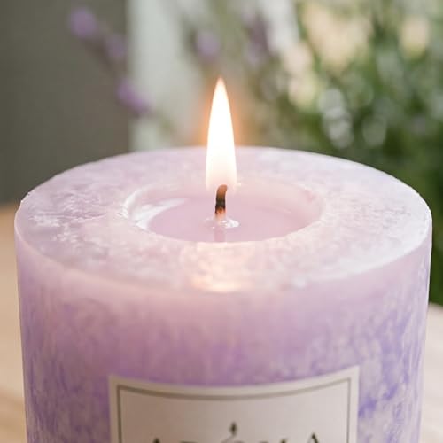vela aromática para crear ambiente