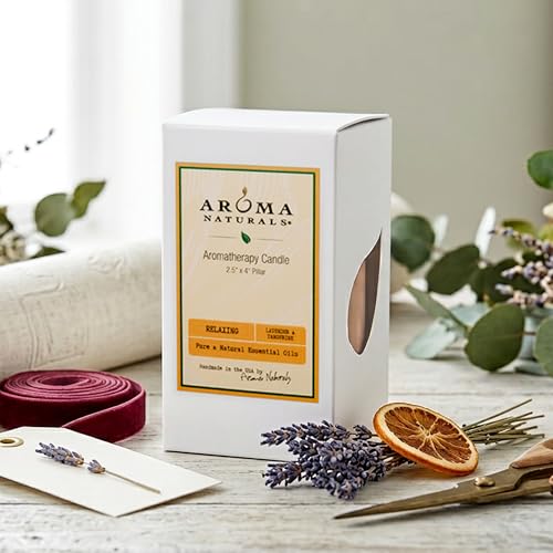 vela aromática para crear ambiente
