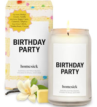 vela aromática para cumpleaños