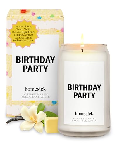 vela aromática para cumpleaños