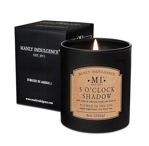 vela aromática para hombres