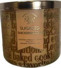 vela aromática sugared snickerdoodle para aromaterapia