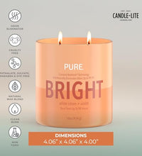vela CANDLE-LITE para crear ambiente relajante