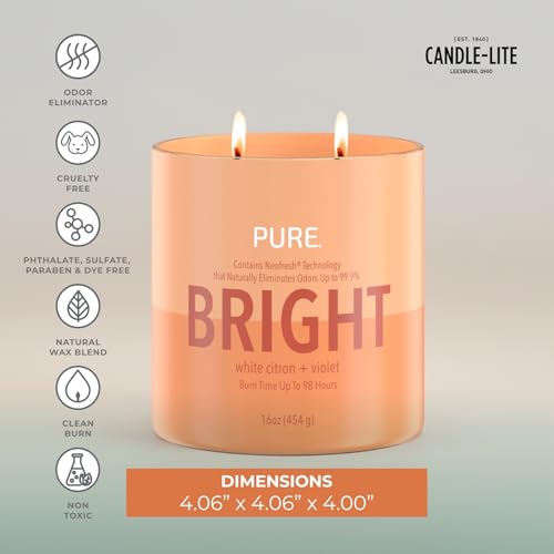 vela CANDLE-LITE para crear ambiente relajante
