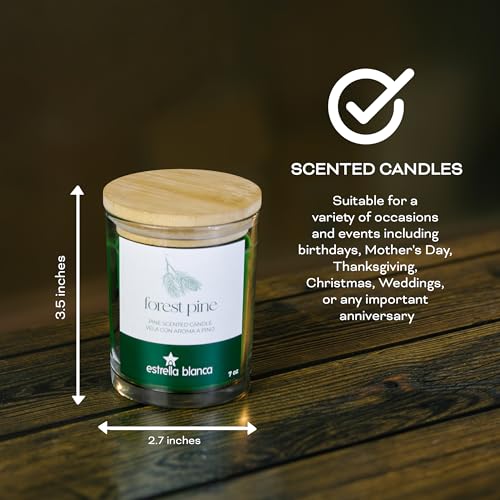 vela de 7oz con fragancia natural