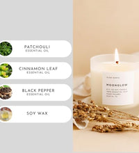 vela de 8 oz para aromaterapia
