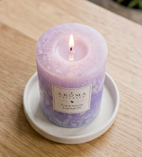vela de aromaterapia para bienestar