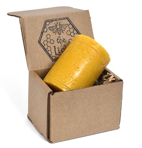 vela de cera de abeja pura