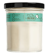 vela de cera de soja natural