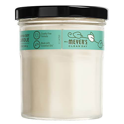 vela de cera de soja natural