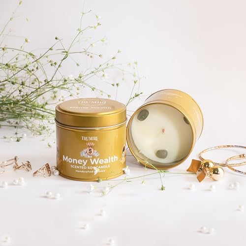 vela de cristal para crear ambiente relajante