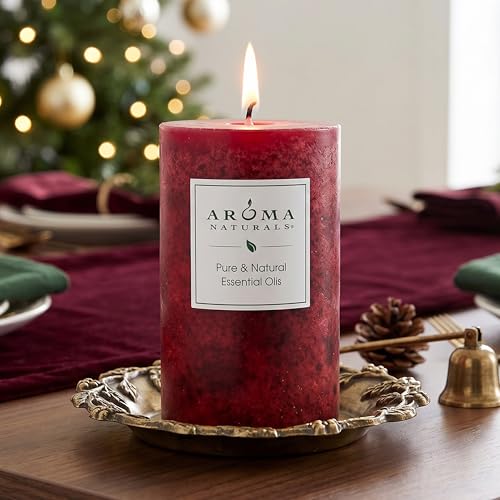 vela de especias cálidas para invierno