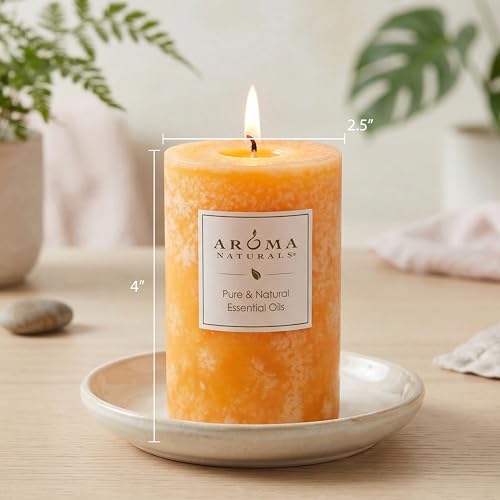 vela de lavanda para aromaterapia