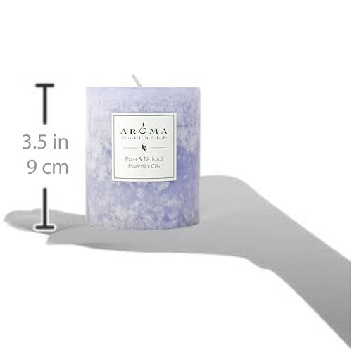 vela de lavanda para meditación