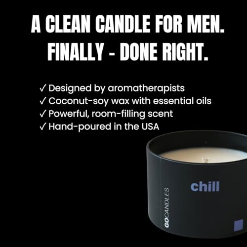vela GO Candles con aroma terroso