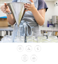 vela natural con aceites esenciales
