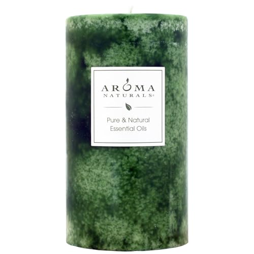 vela pilar aroma natural navideño
