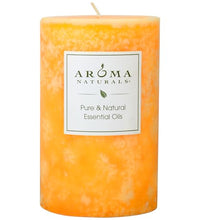 vela pilar aromática de lavanda