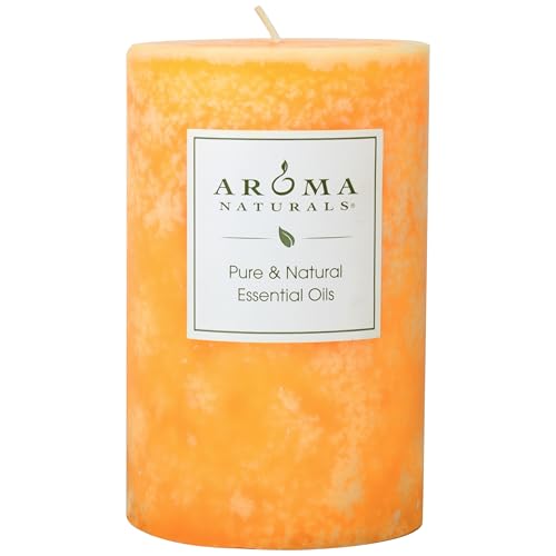 vela pilar aromática de lavanda
