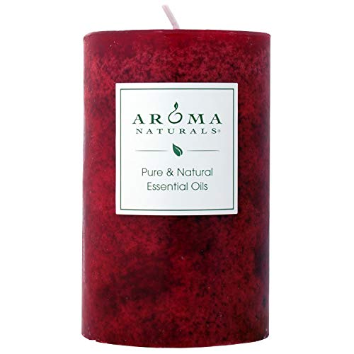 vela pilar aromática de naranja
