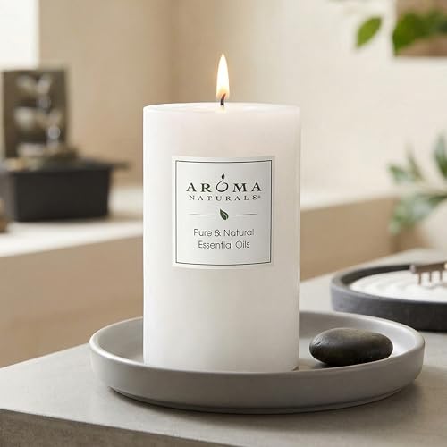 vela pilar incienso para aromaterapia
