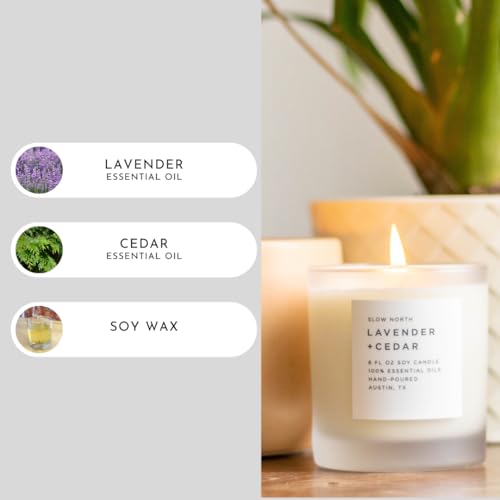 vela Slow North para aromaterapia