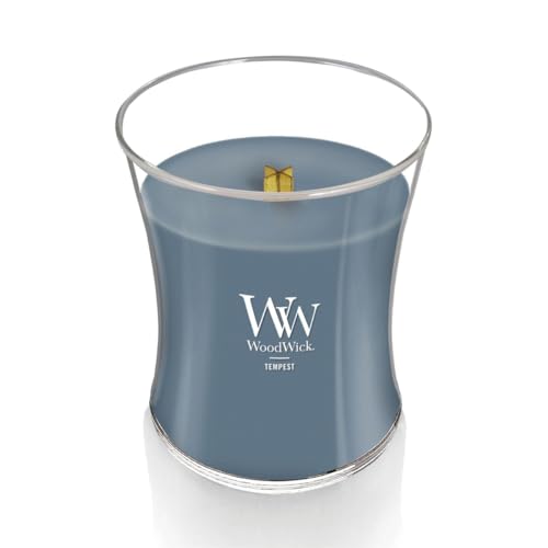 vela WoodWick Tempest aromática para relajación