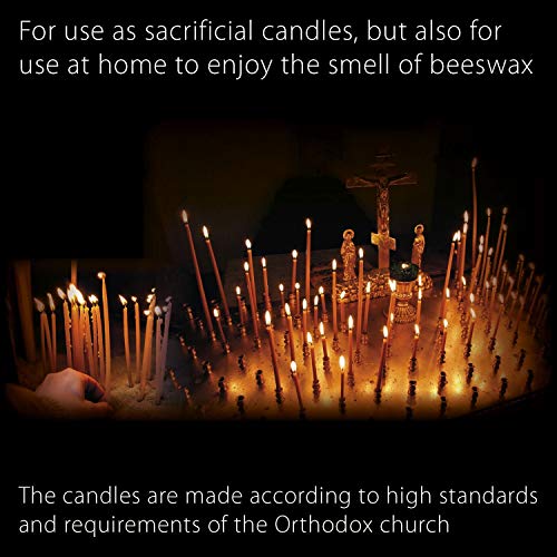 velas altas de miel para decoración
