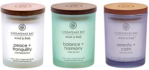 velas aromáticas Chesapeake Bay para relajación