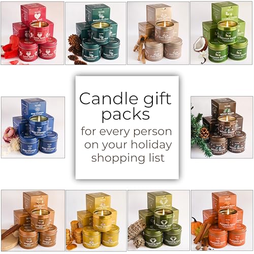 velas aromáticas con aceites esenciales