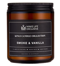 velas aromáticas para hombre humo vainilla