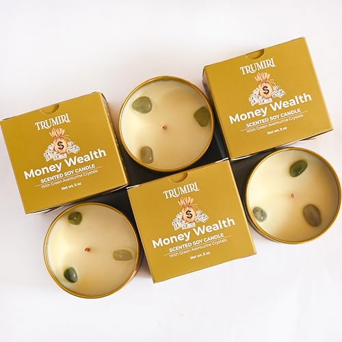 velas de cristal para atraer riqueza