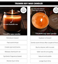 velas de soja orgánica para relajación