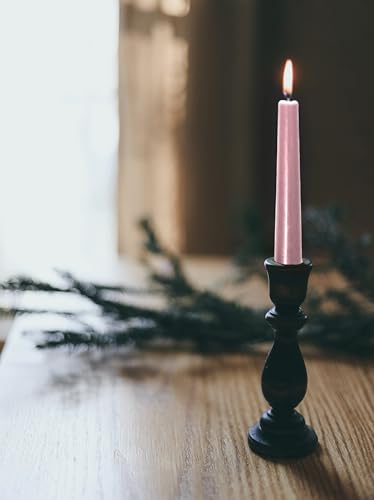 velas rosa mauve para cenas románticas