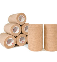 Venda cohesiva autoadhesiva beige