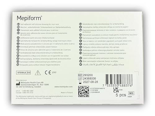 Venda Mepiform para cuidado de heridas