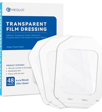 Venda transparente para cuidado postquirúrgico