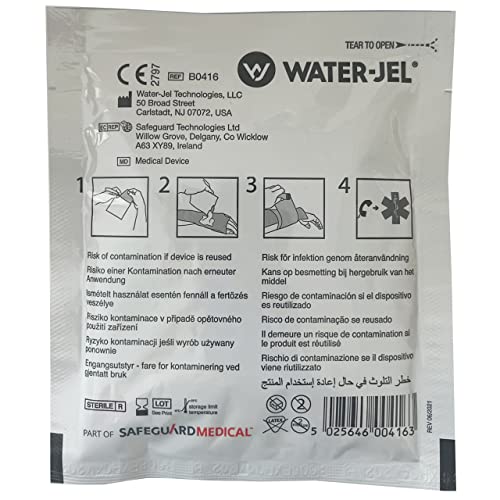 Venda Water Jel para aliviar quemaduras
