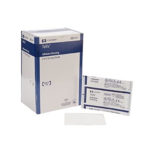vendaje adhesivo telfa estéril 2x3 pulgadas