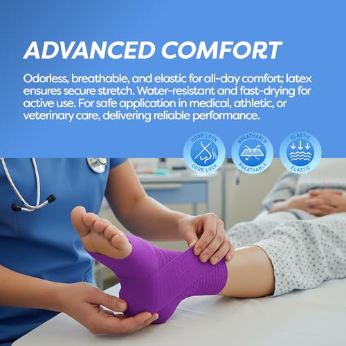 vendaje autoadhesivo para soporte muscular