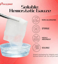 vendaje hemostático Quick Clot de 4X4