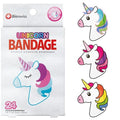 vendajes autoadhesivos en forma de unicornio