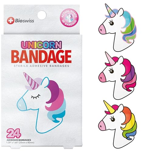 vendajes autoadhesivos en forma de unicornio