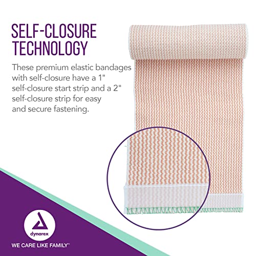 vendajes Dynarex de 4 x 5 yds para uso diario