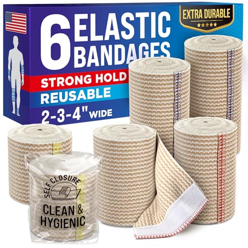 vendajes elásticos para lesiones deportivas
